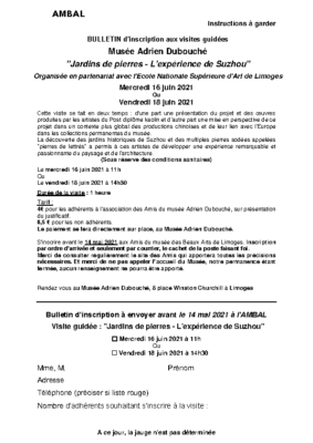 bulletin Adrien Dubouché