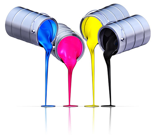 Les couleurs de l'imprimerie