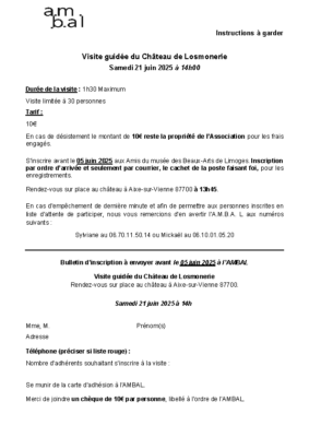 bulletin losmonerie